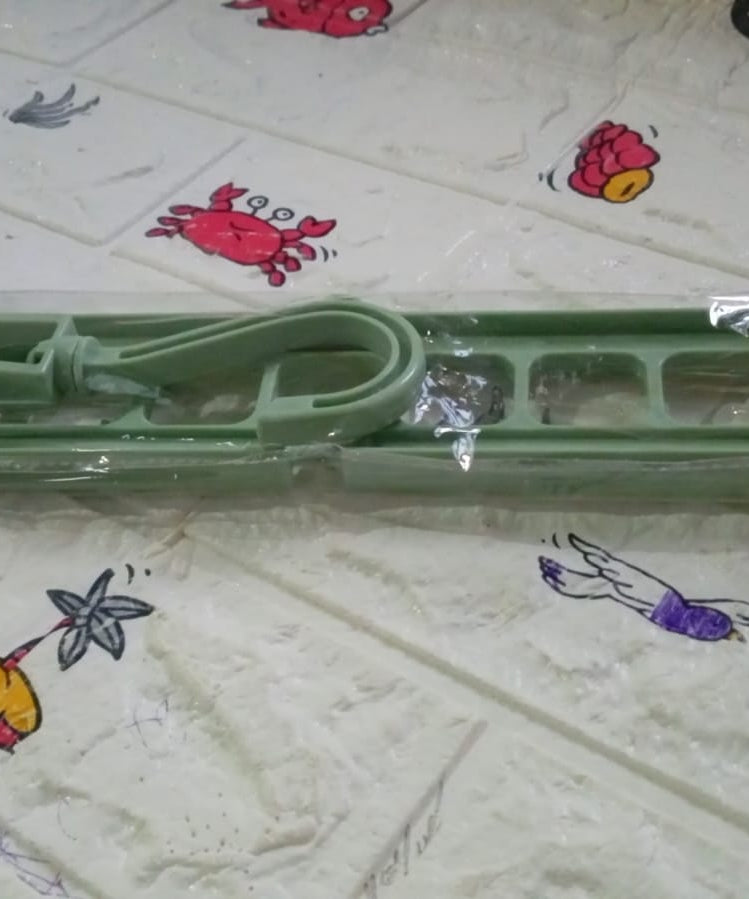 Hanger hooks with holes, perfect for wardrobe storage solutions.