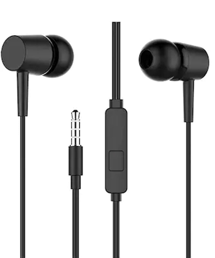 Stereo headphones with control