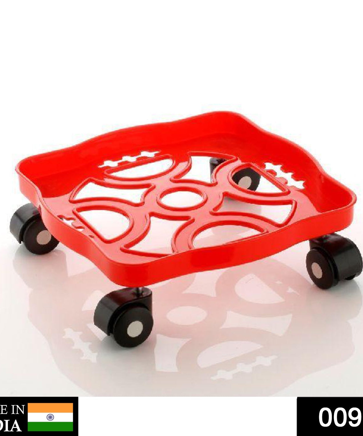 Gas cylinder trolley, square plastic