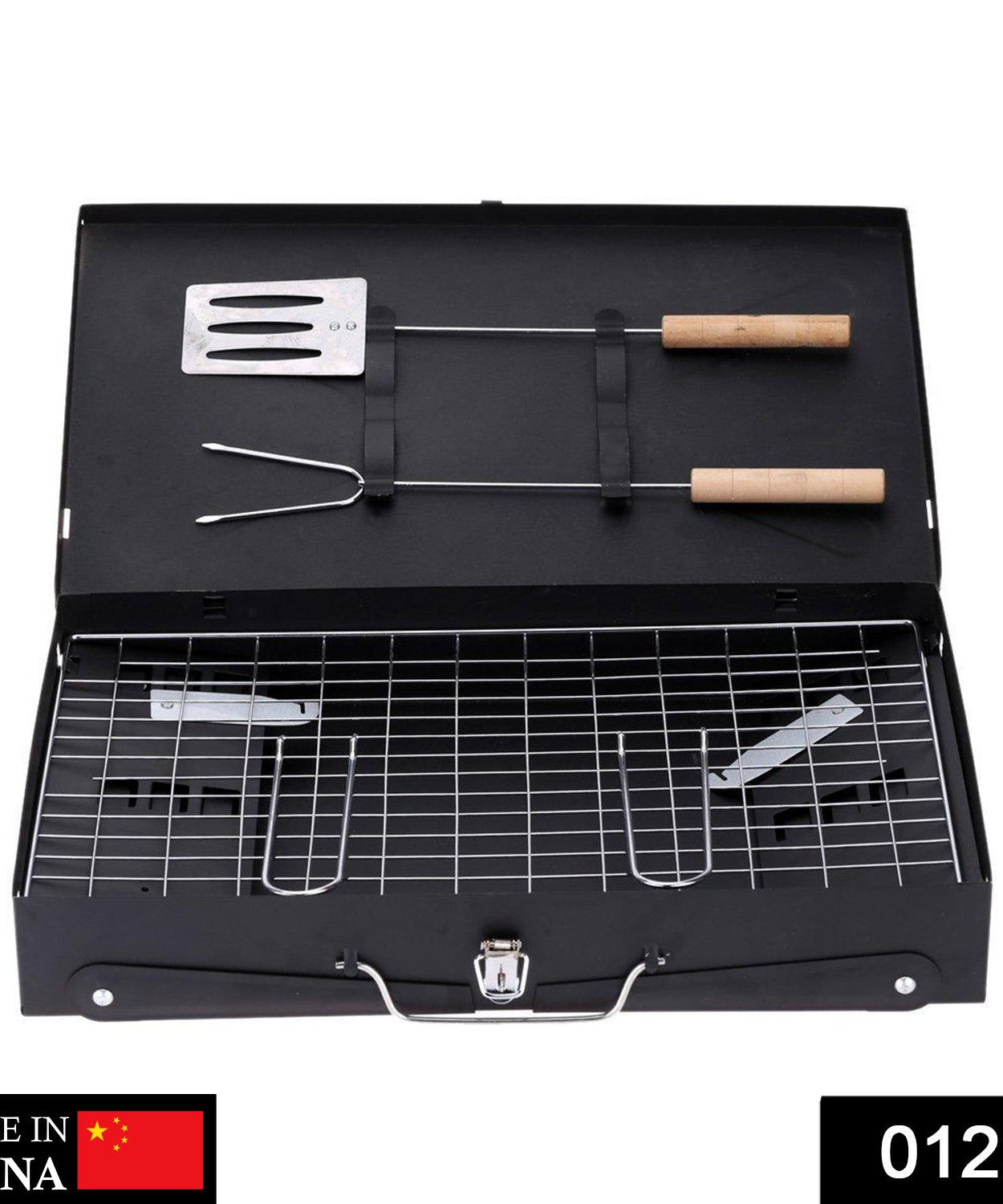 Medium barbecue grill toaster, sleek design