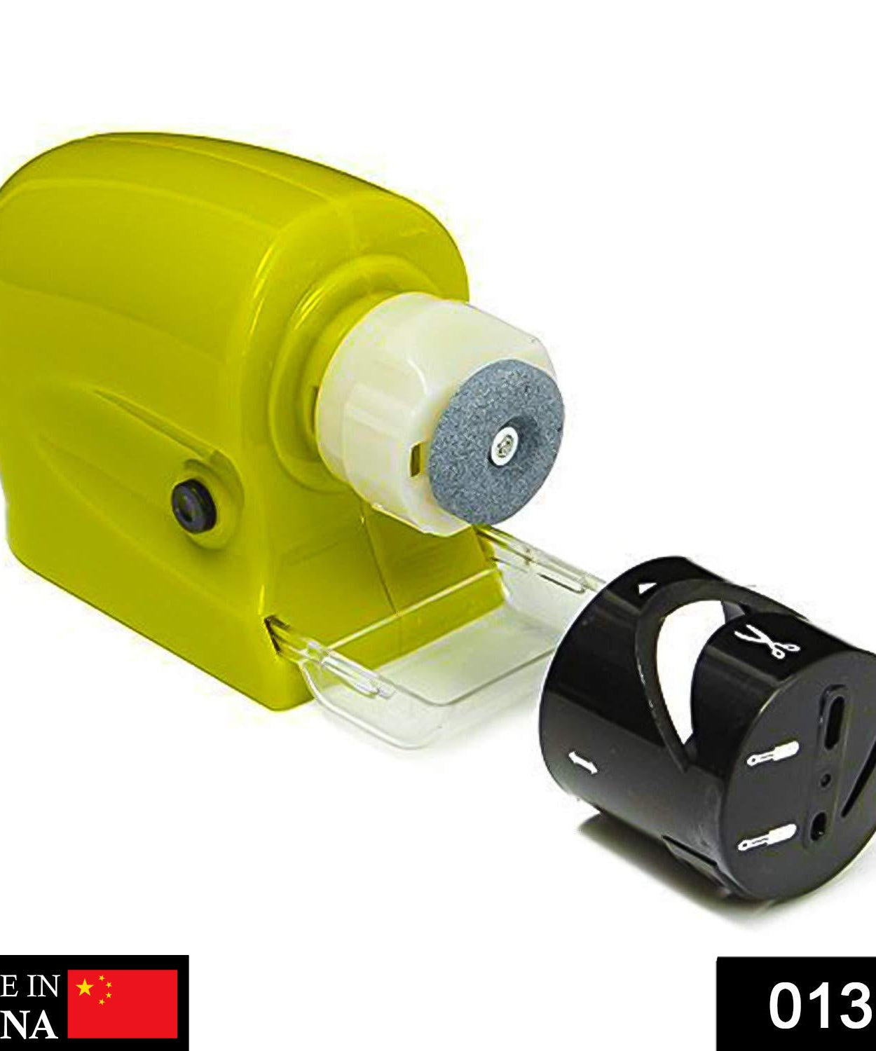 Motorized knife sharpener for home use