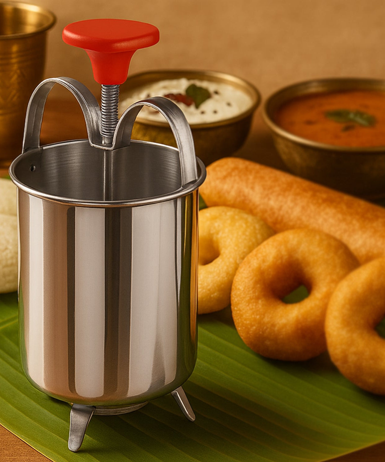 Kitchen Appliances - Medu Wada Vada Donut Maker Dispenser