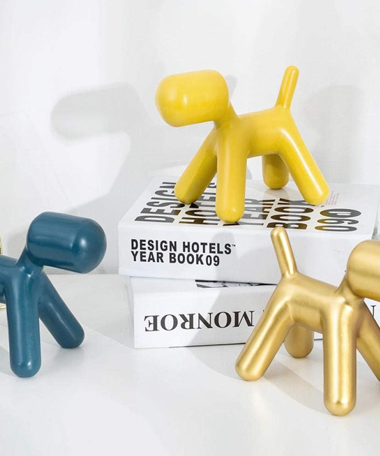 Plastic Cute Animal Puppy Chair,Creative Dog Low Footstool,Cartoon Foot Rest Stool for Bedroom Living Room Entrance Gift (1 Pc)