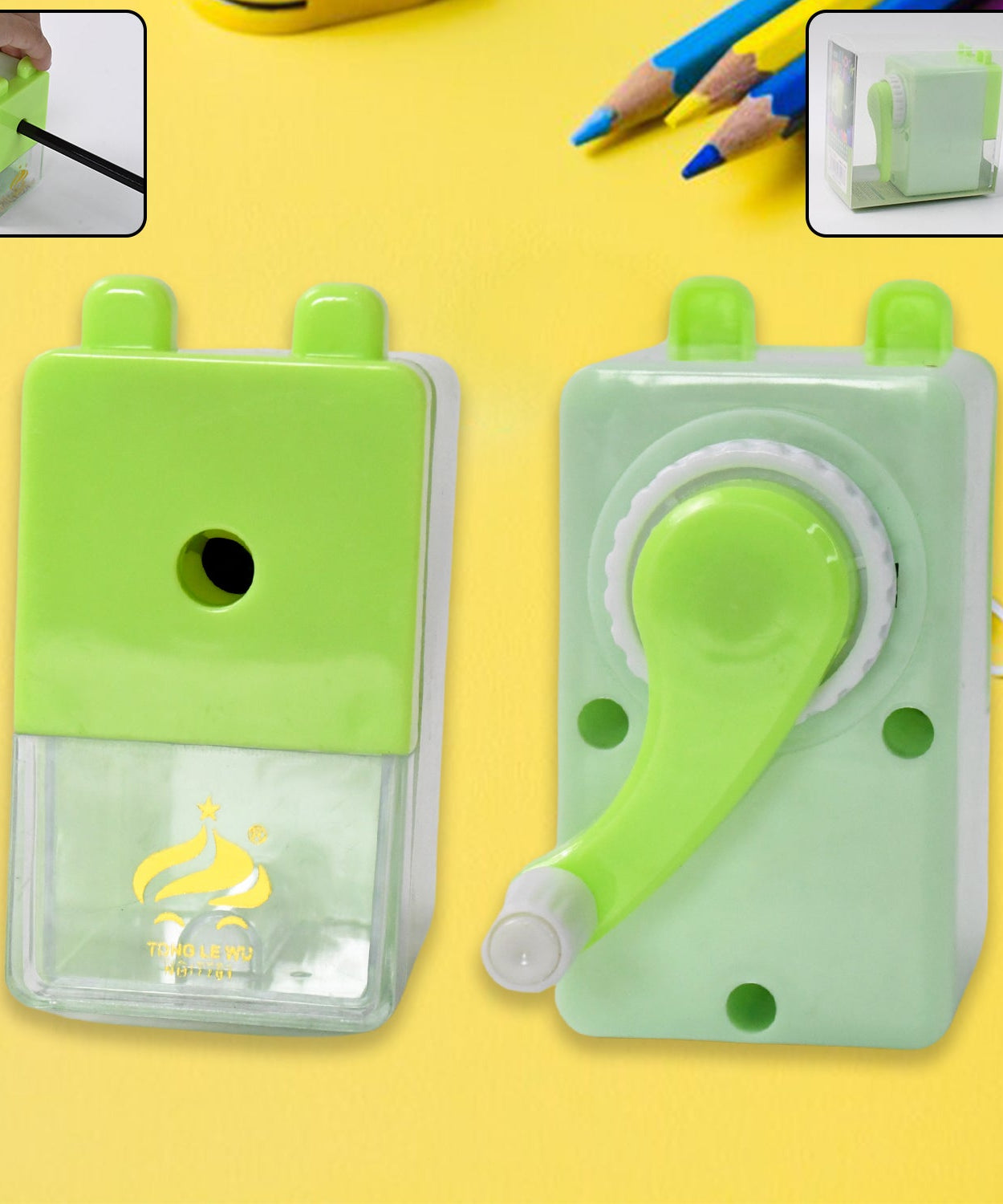 Table Sharpener-Pencil & Sharpener for Pencil Sharpener Machine (1 Pc)