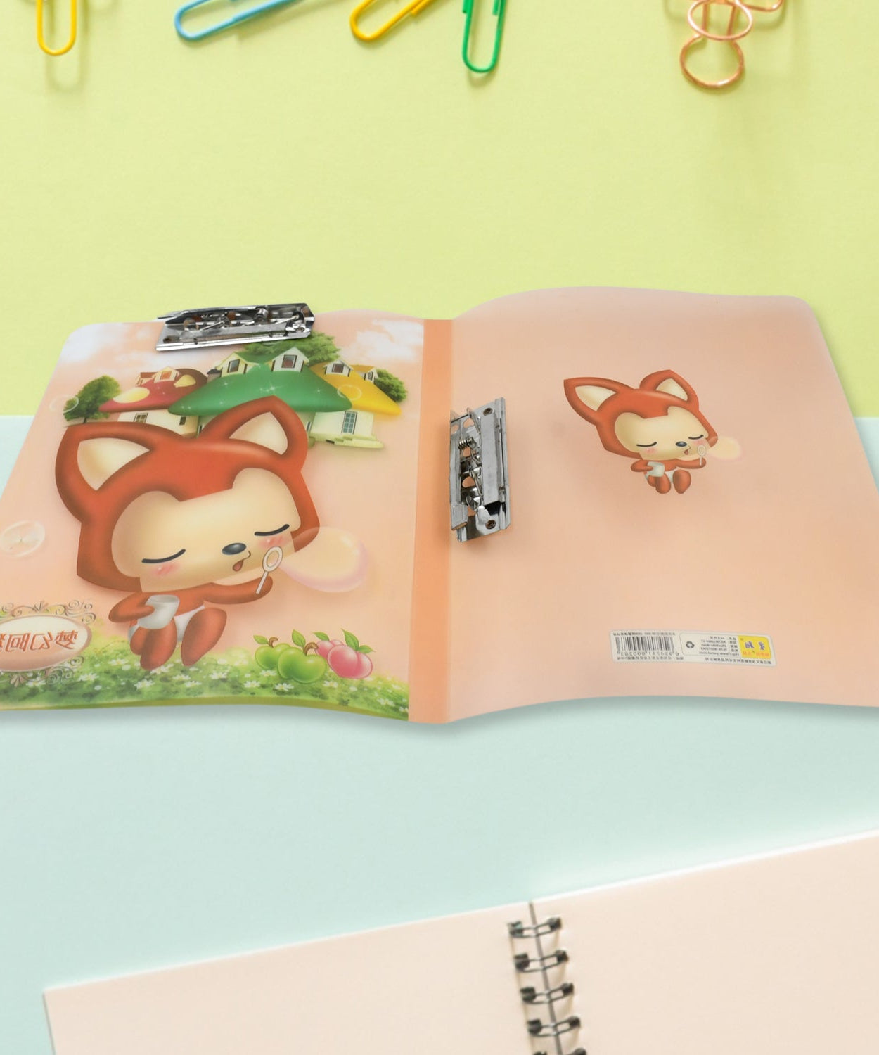 2 In 1 Plastic Clipboard Writing Pad, Exam Board & Clip File for Kids / Students, Exam Pad, Plastic Clip Boards & Clip File, great for taking notes, supporting and signing documents. (232 × 305 × 18 mm)