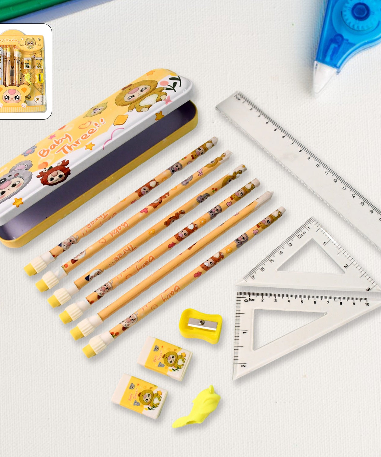 14-in-1 Complete Stationery Kit for Kids