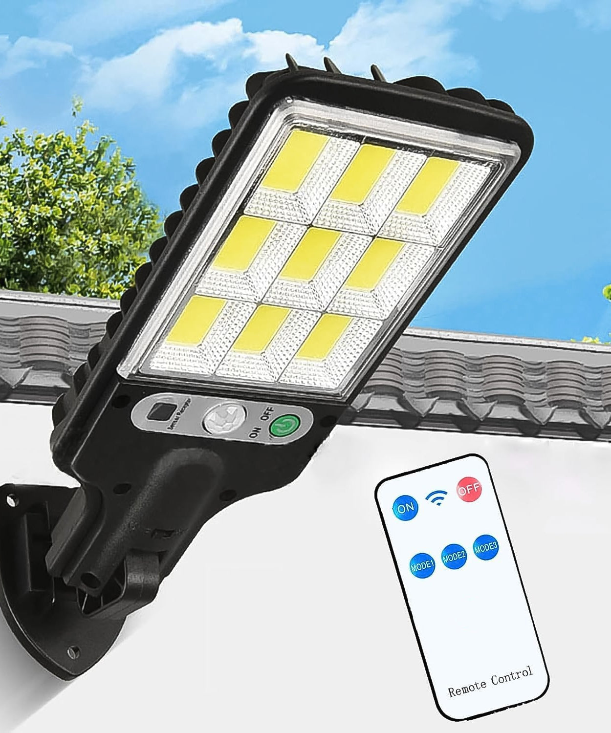 High-Lumen Solar LED Street Lamp