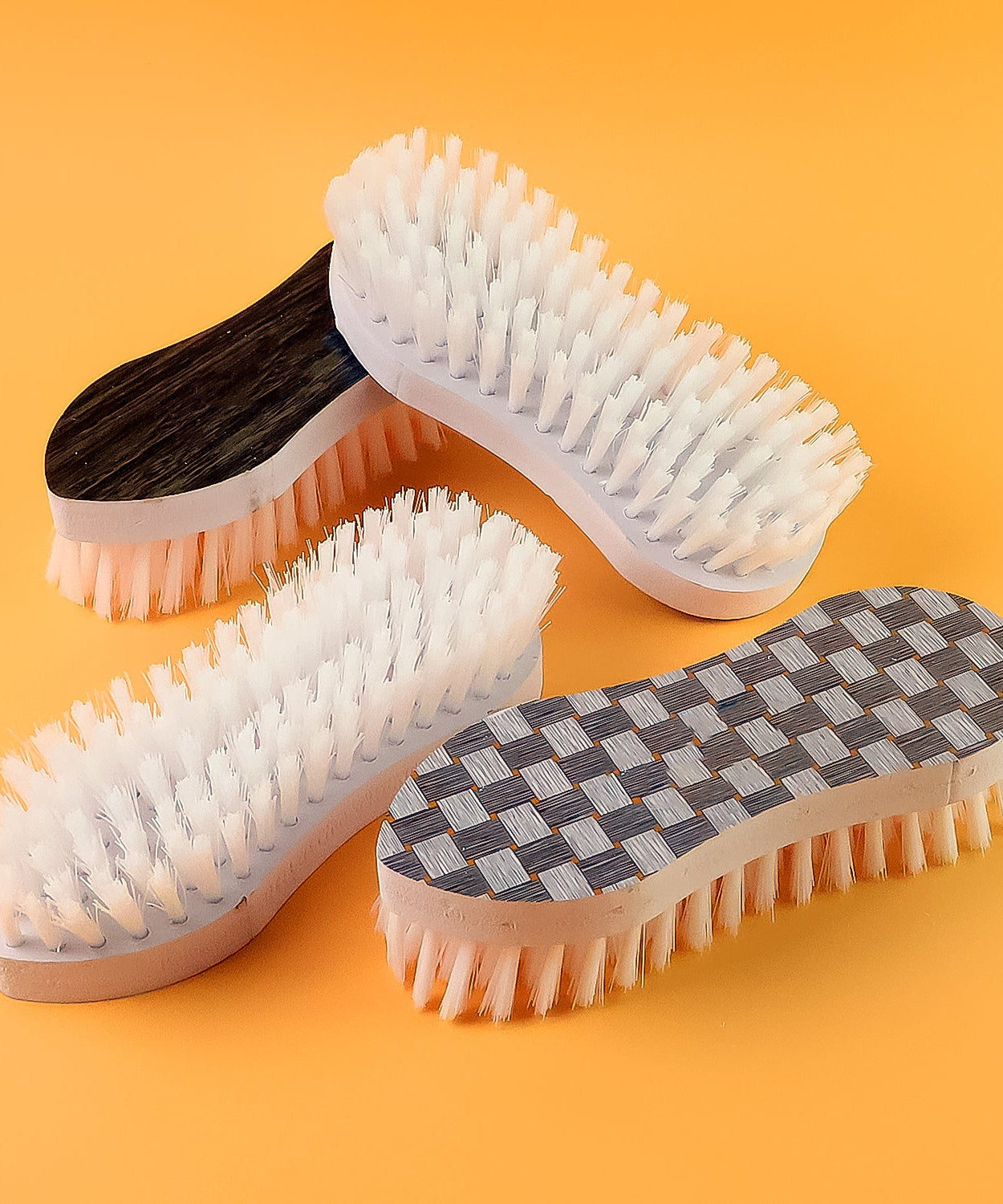 VeePee Ergonomic Curved Laundry Brush Set