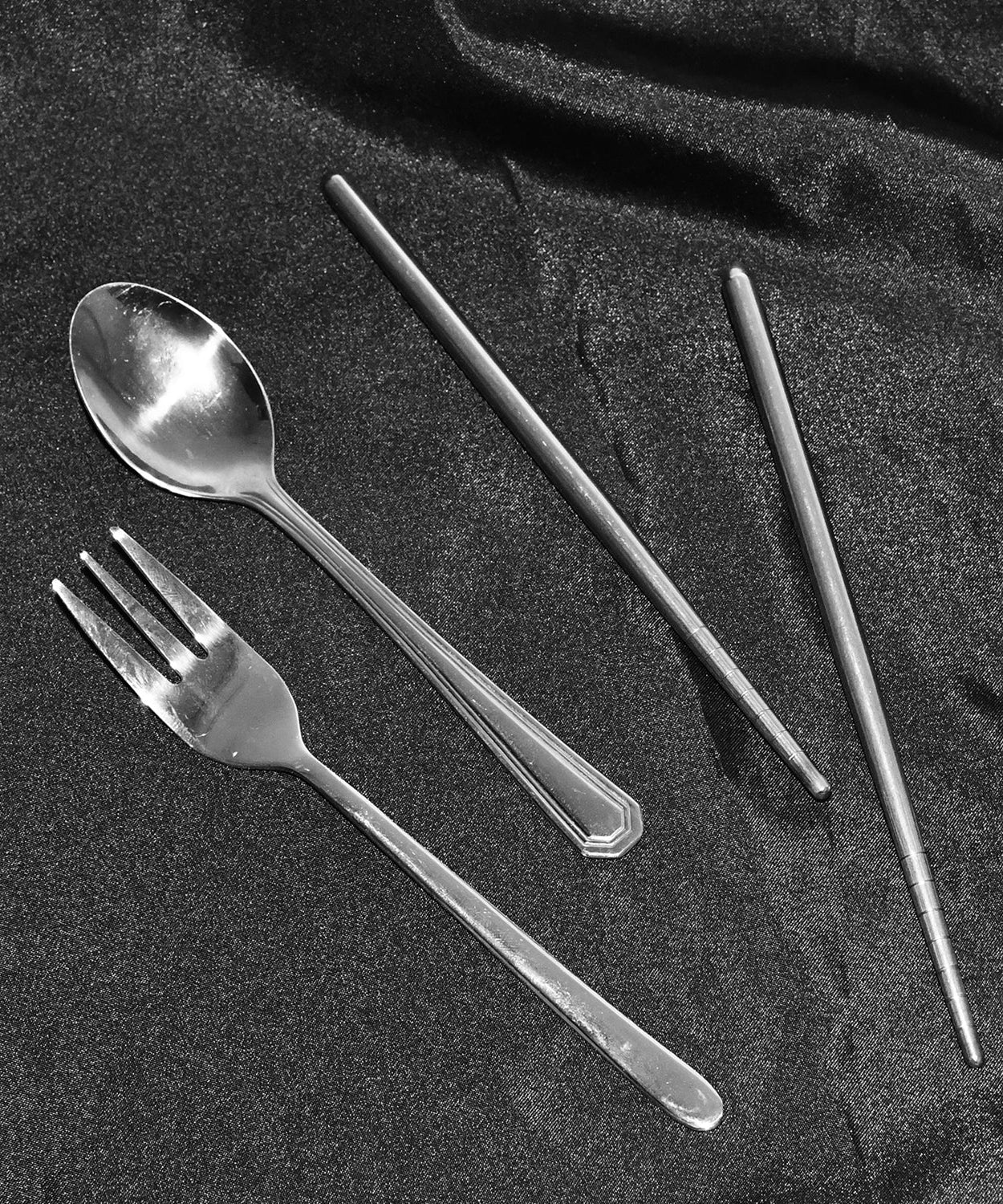 Stainless Steel Compact Travel Set 