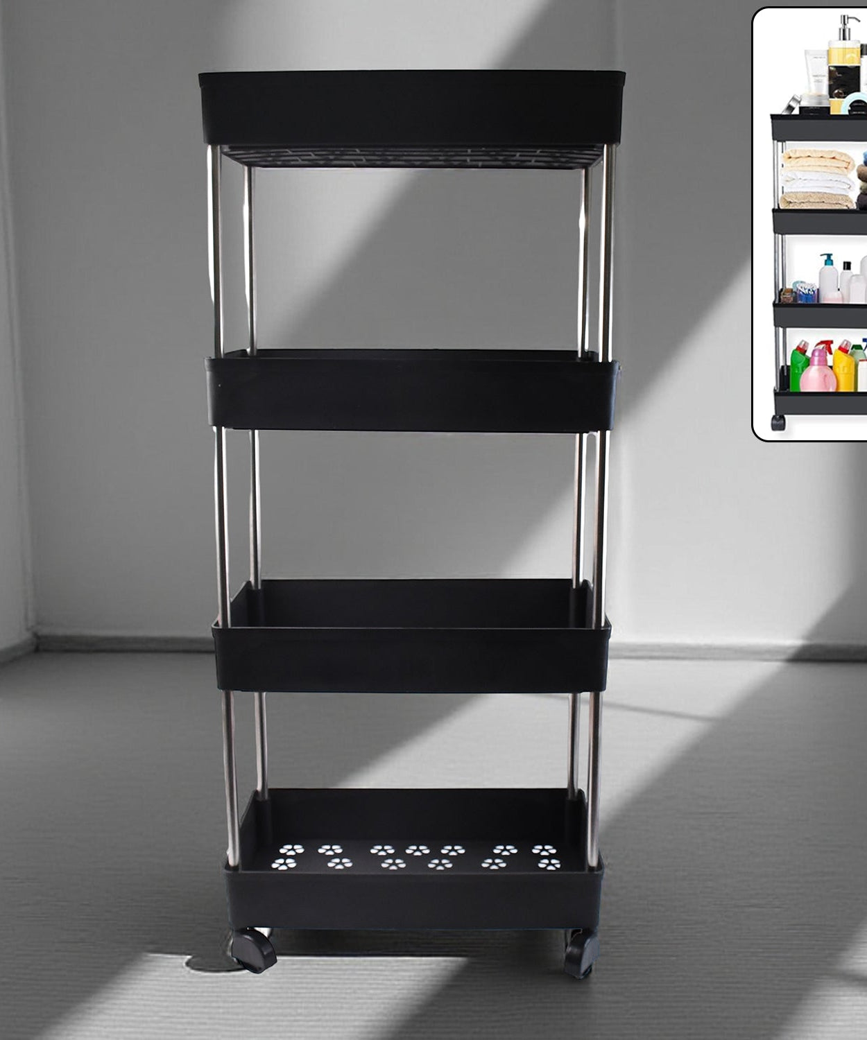 Slide Stack Storage Cart