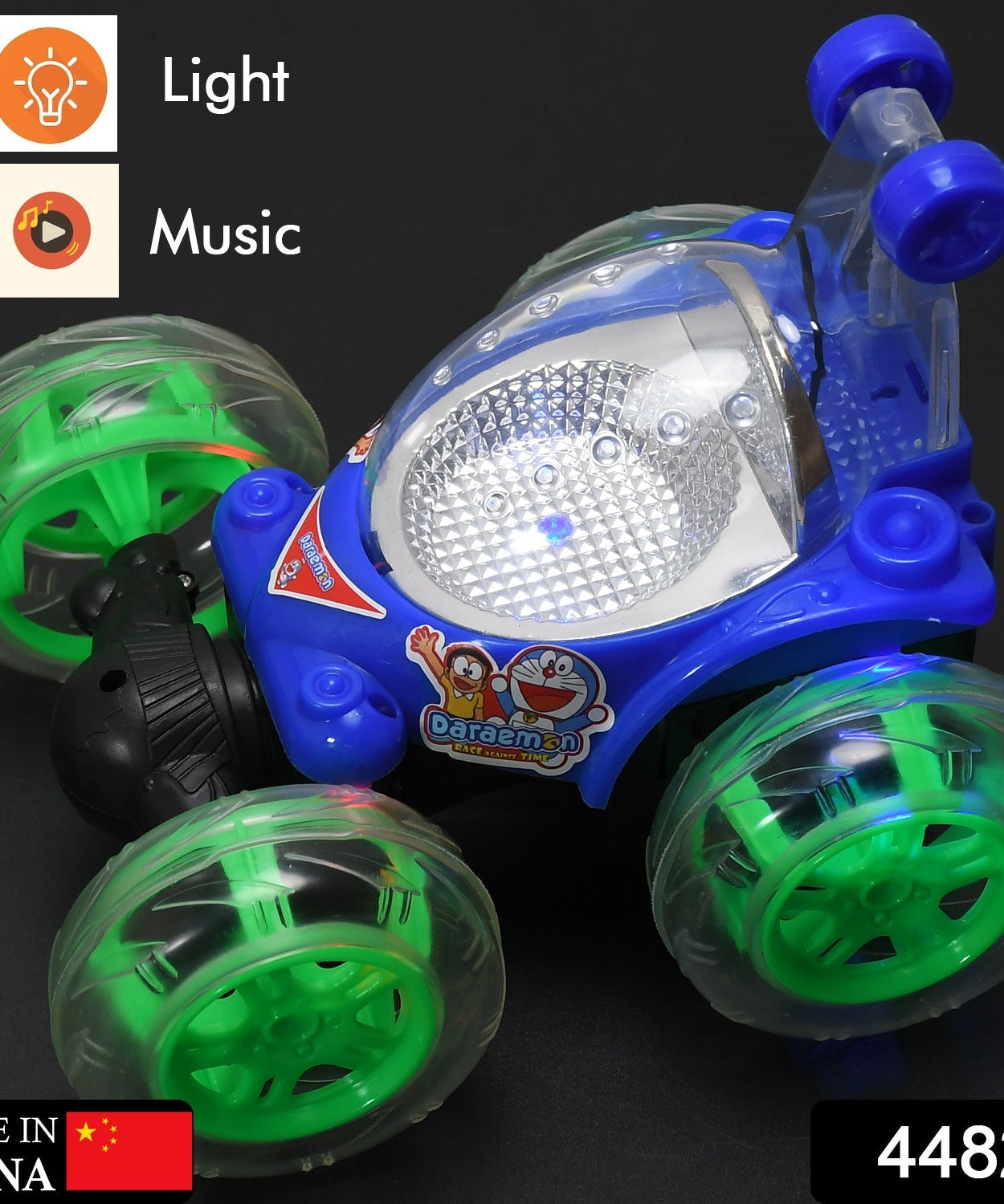 Colorful RC car with music and lights