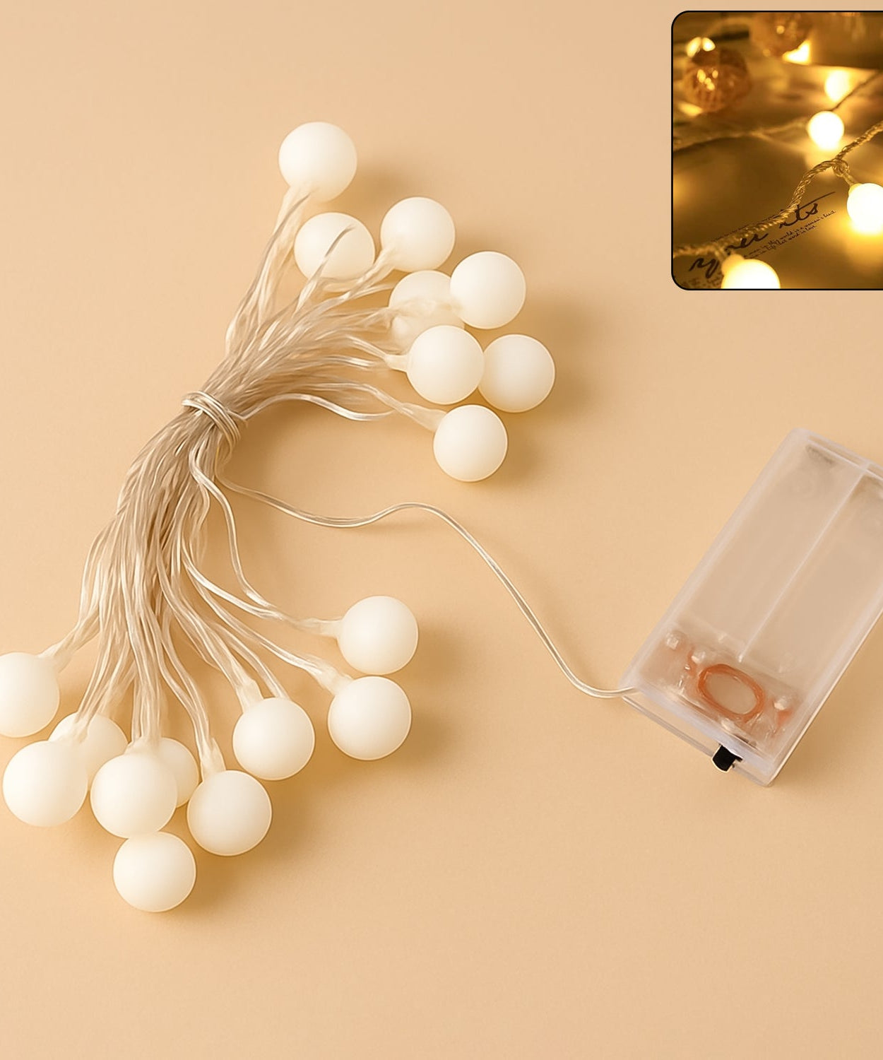 Mini LED Ball String Lights 