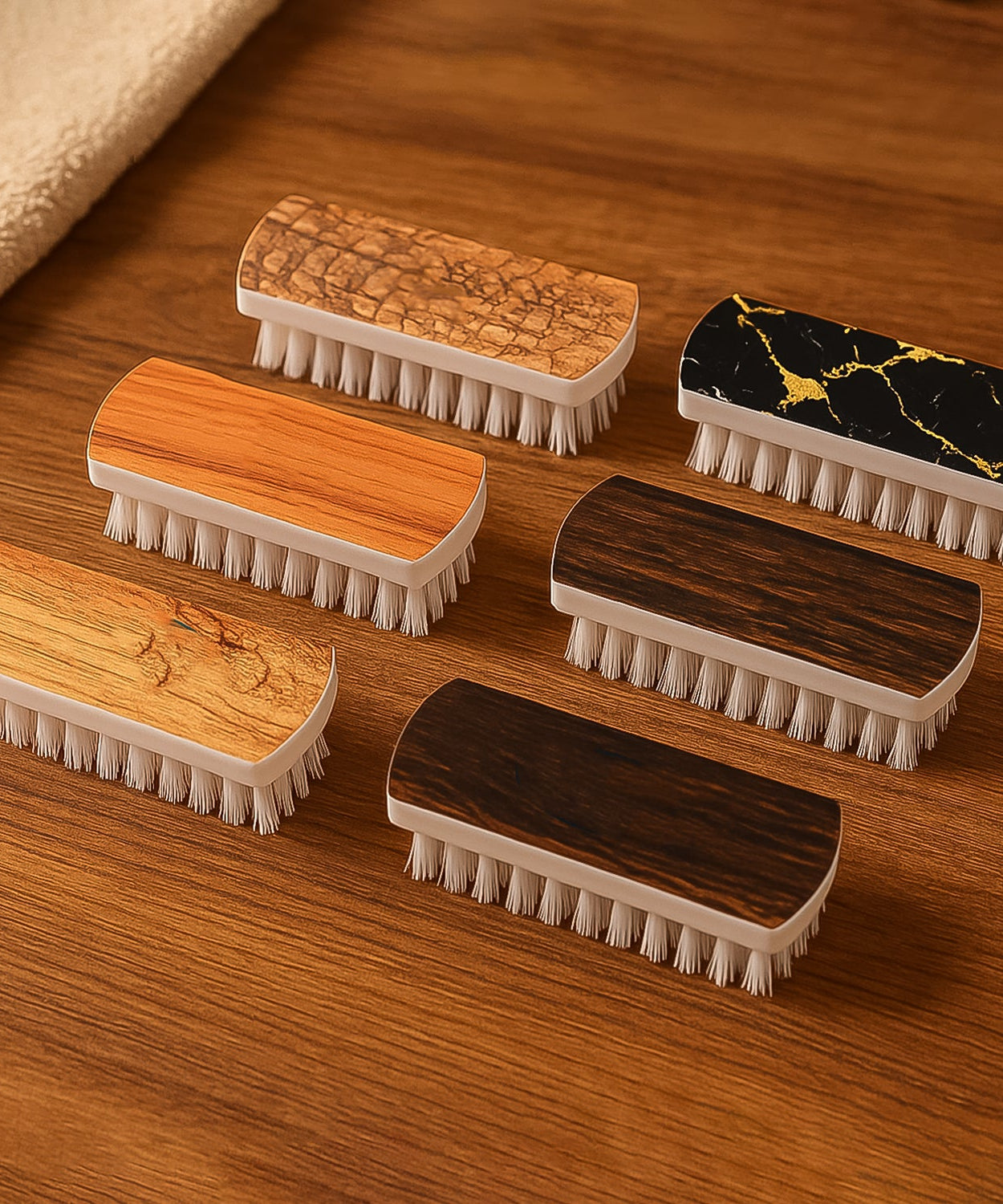 VeePee Heavy-Duty Cloth Washing Brush Set 