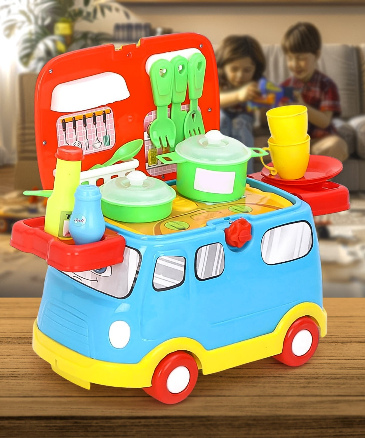 Kitchen Vehicle Toy Set
