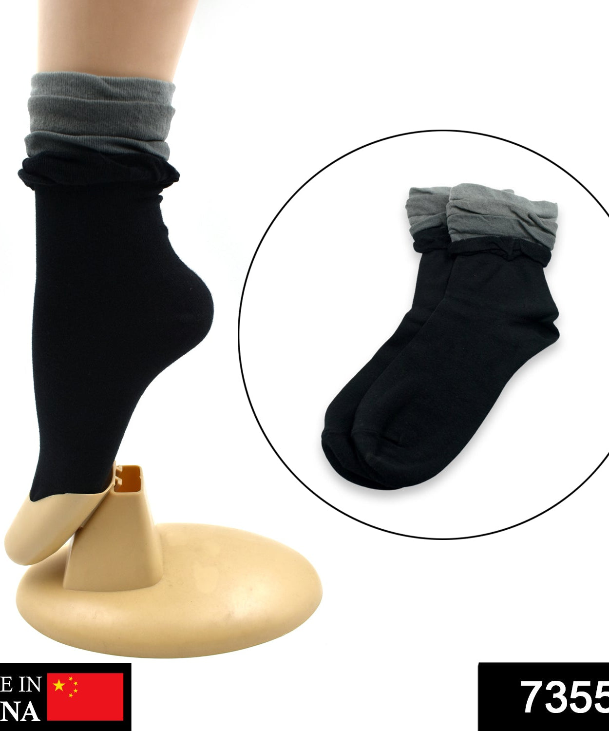 Soft and skin-friendly socks for everyday wear