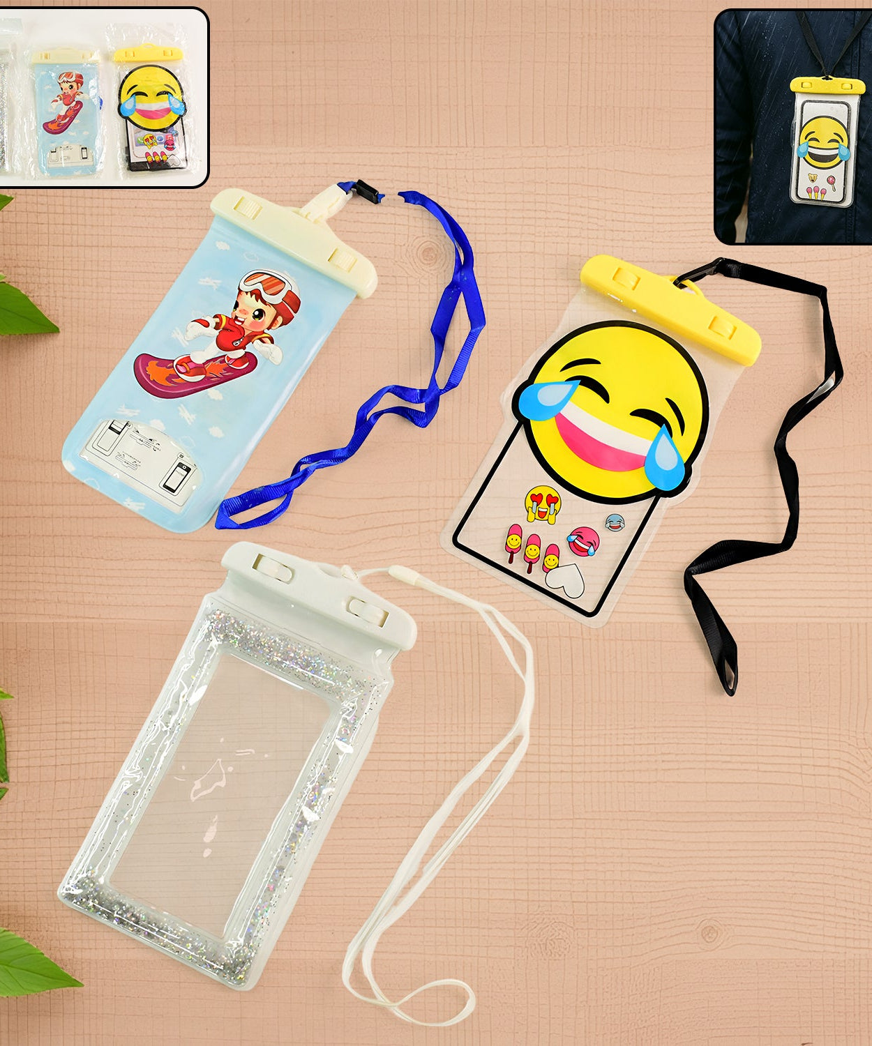 Mix Color Waterproof Mobile Phone Case (Mix Color / 1 Pc)