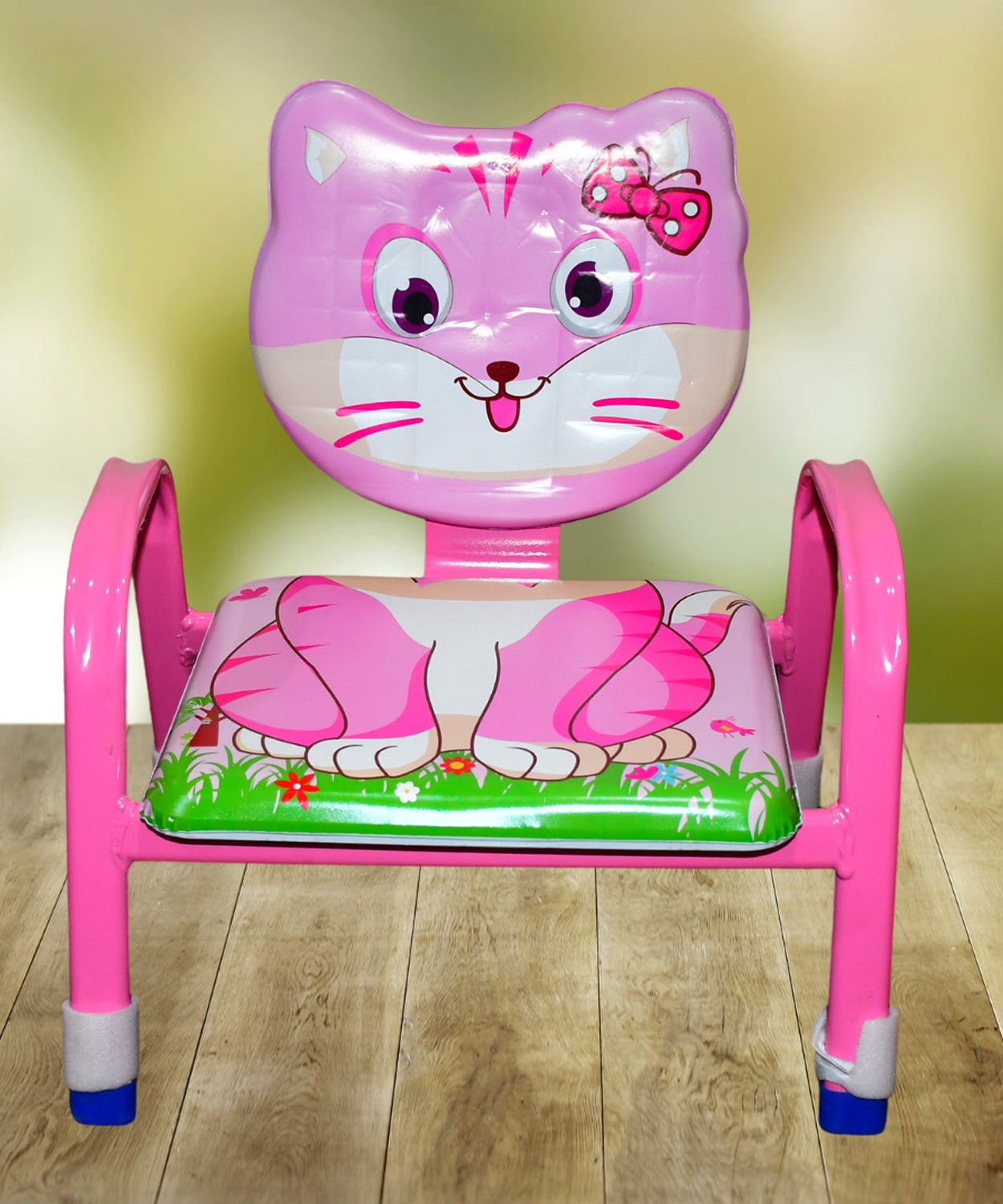 Cartoon Baby Chair Strong Steel Cushion & Comfortable Baby Chair High Quality Chair (1 Pc)