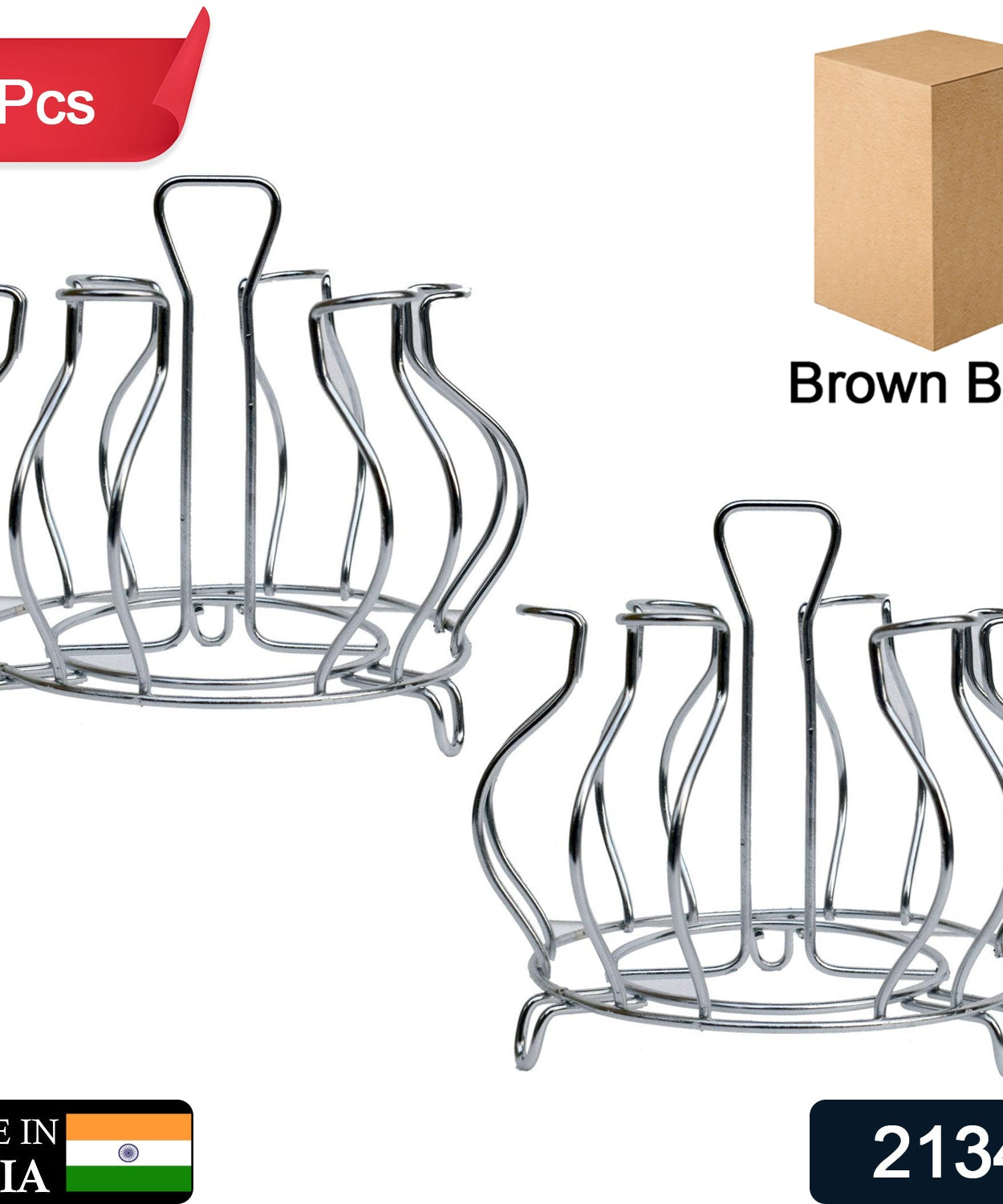 Glass hanging organizer for bars