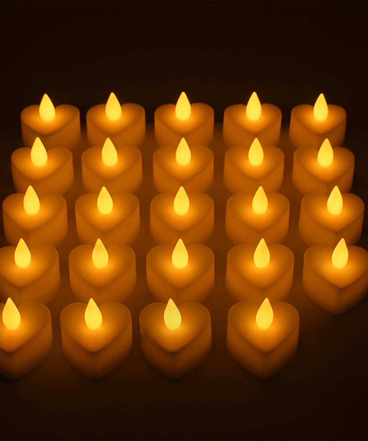 Festival Decorative LED Tealight Candles – Battery Operated for Party, Wedding, Birthday & Gifts, Diwali (24 Pc Set)