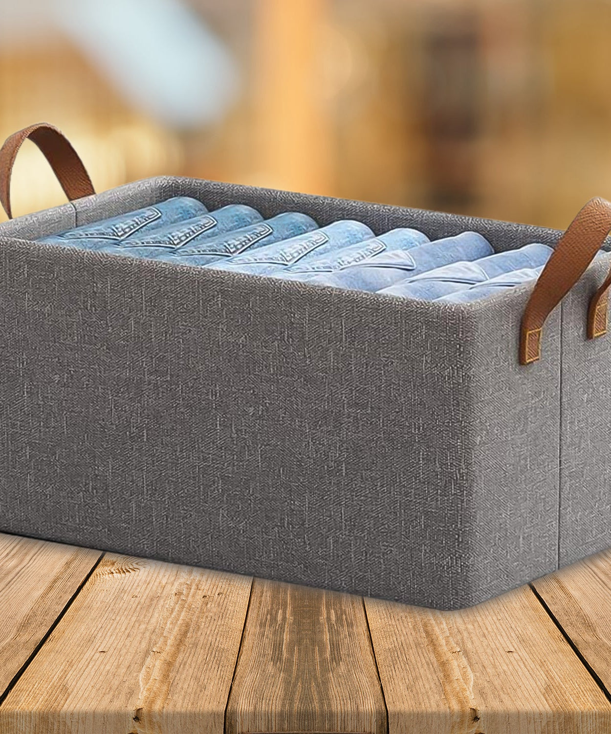 Cloth storage baskets
