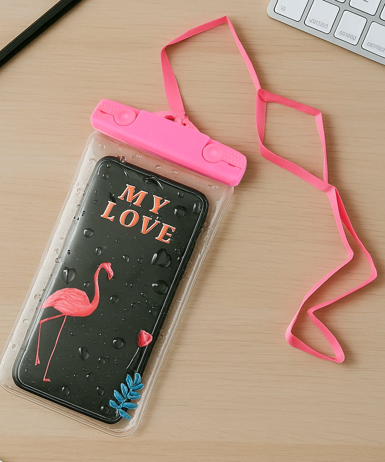 Mobile Cover Pouch Transparent Waterproof Sealed Plastic Smartphone Protective Pouch Cover/Bag for All Mobile Phones