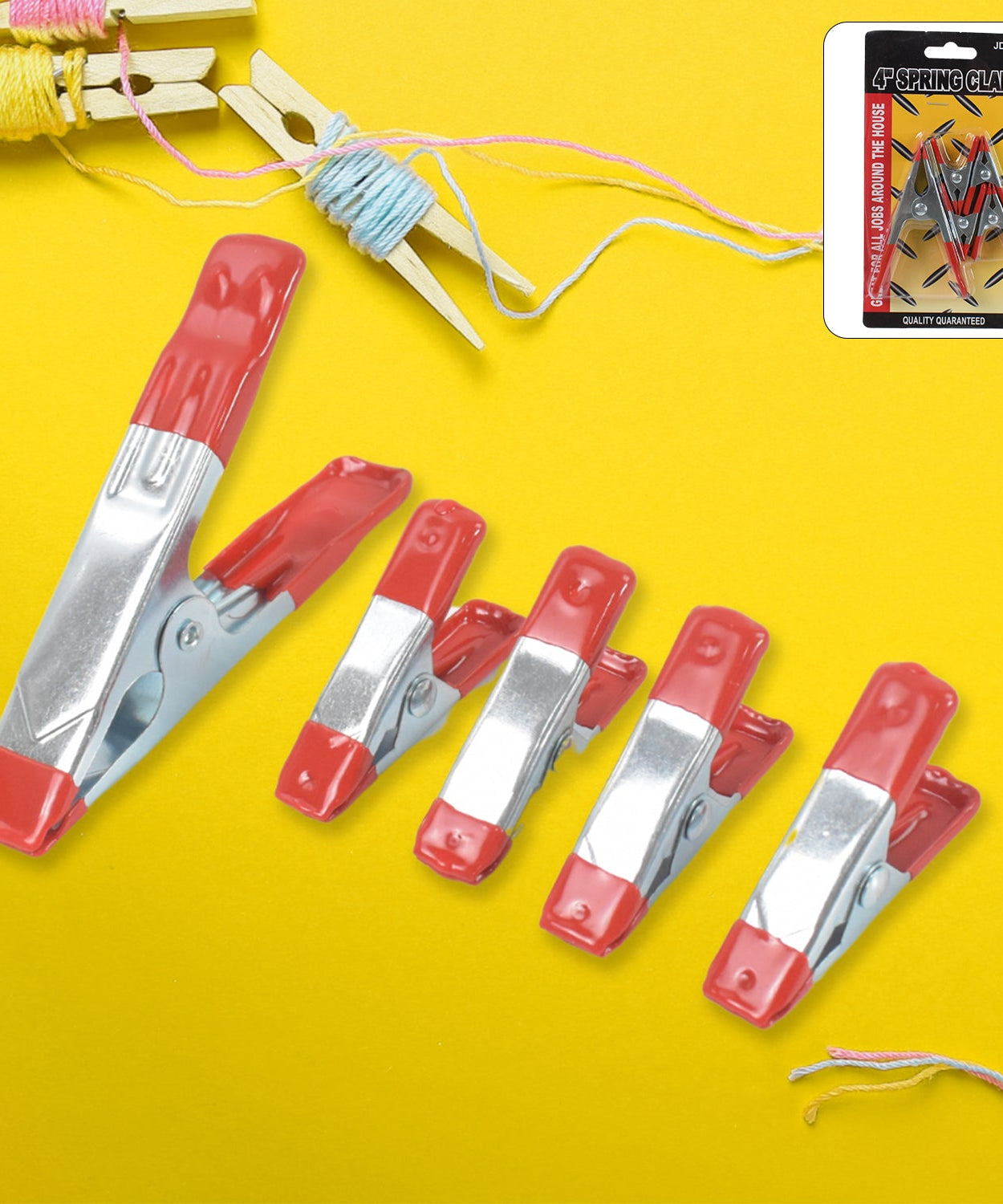 Metal Spring Clamps, Heavy Duty Spring Metal Clips Clamp