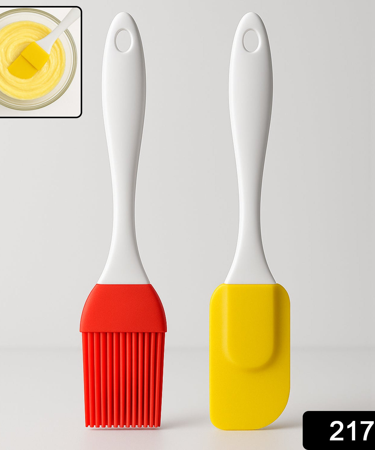 Spatula and Pastry Brush for Cake Decoration