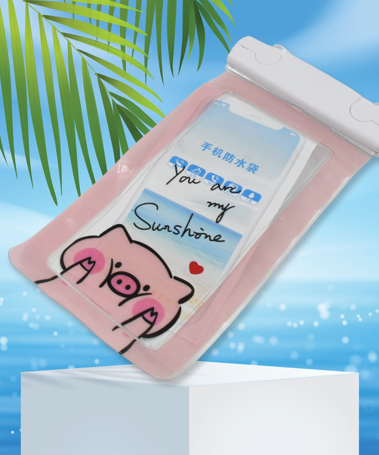 Waterproof Pouch Lock Mobile Cover Underwater Mobile Case For All Type Mobile Phone (1 Pc)