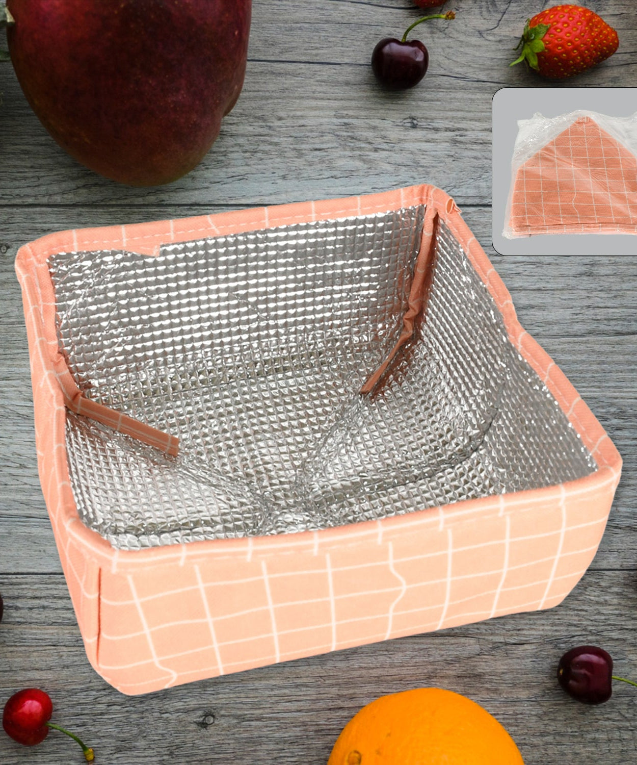 Foldable Food Cover – Anti-Dust & Heat Preservation (20x20 Cm)