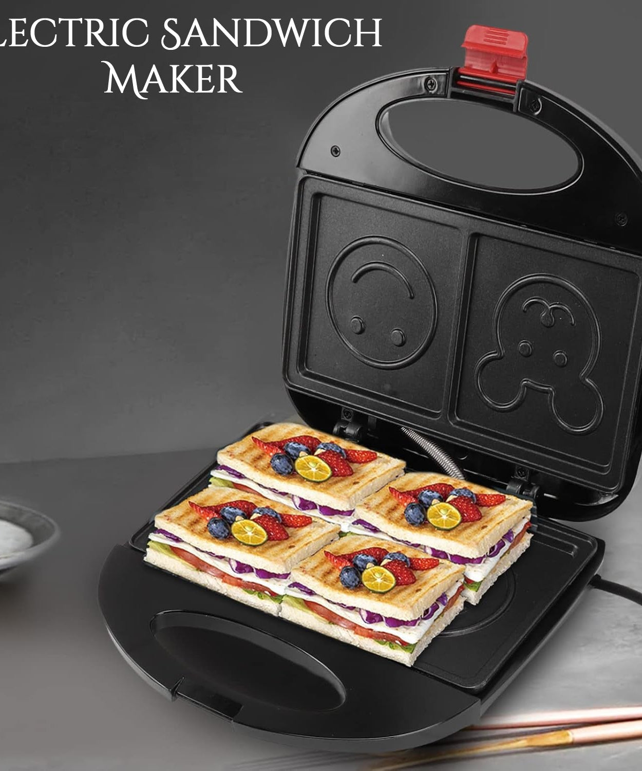 Super Jumbo Panini Press 750W Sandwich Maker