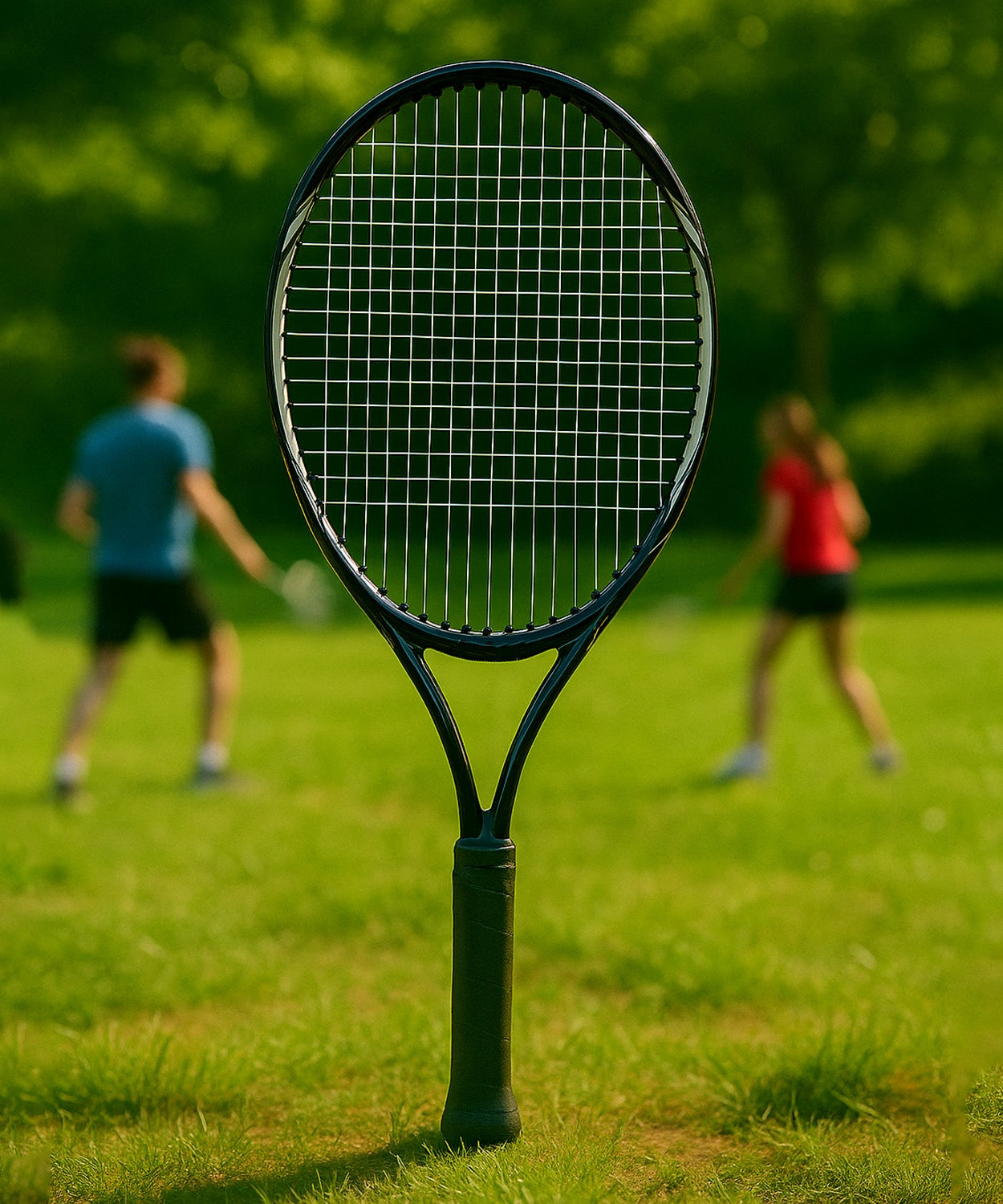 Lightweight Tennis Racket with Full Cover