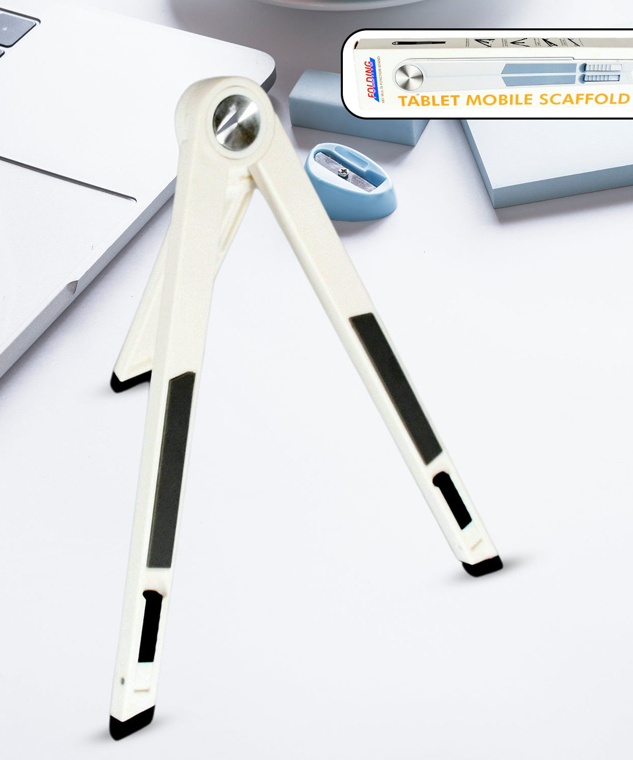 Adjustable foldable tablet stand