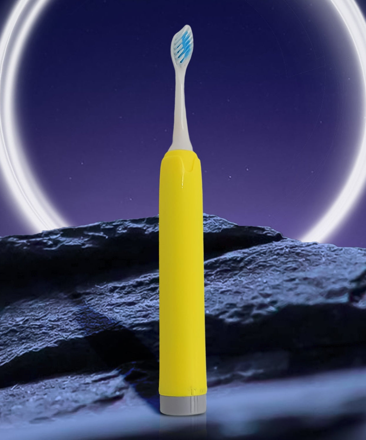 Adult Waterproof Electric Toothbrush 1 Head Battery Operated Toothbrush (1 Pc / Battery Not Included / Mix Color)