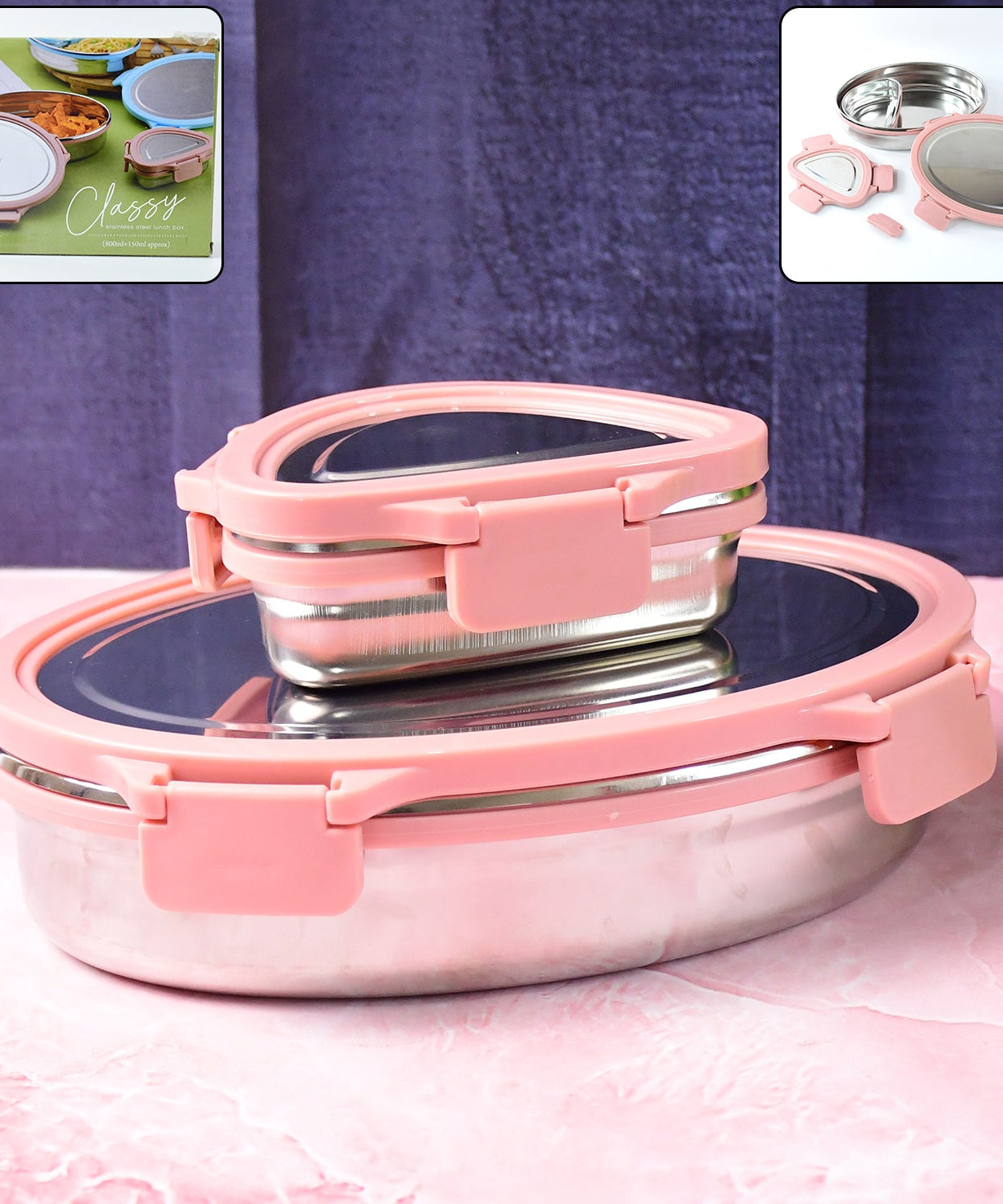 Ganesh Classy Elite Tiffin Set