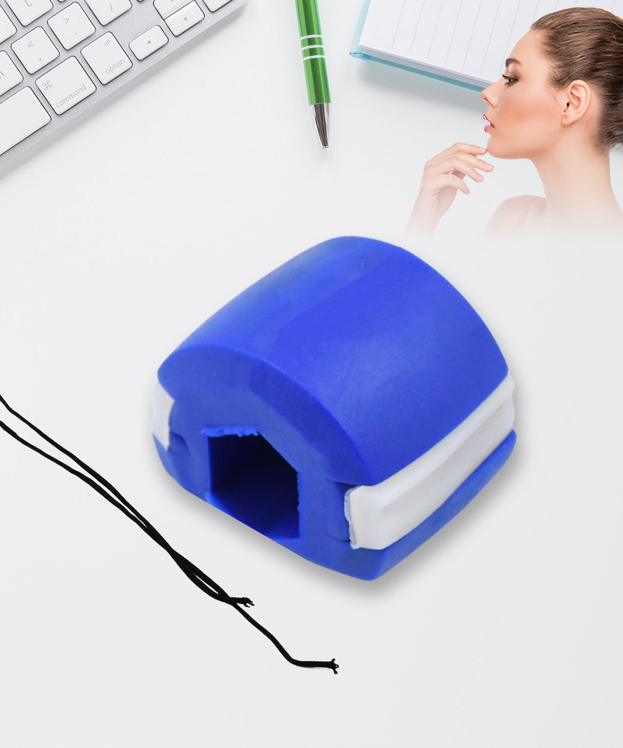 Dark Blue Mouth Exerciser – Fast Jaw Sculpting & Chisel Trainer