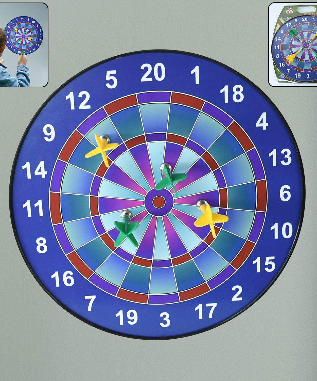 SafeHit Magnetic Dart Game