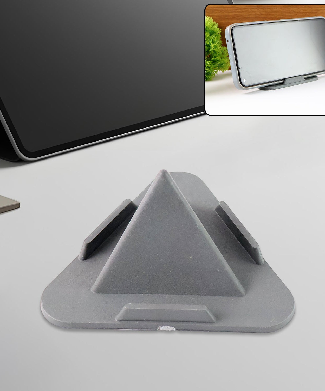 Pyramid Grey Mobile Stand 