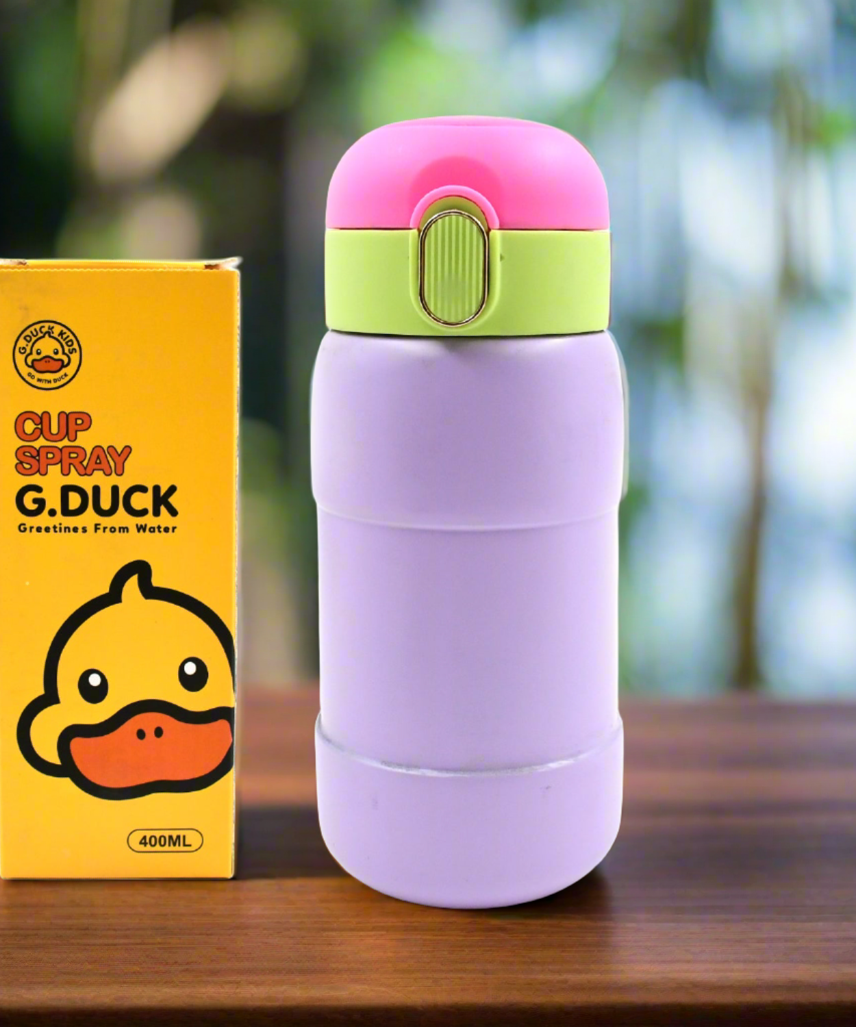 Duck Stainless Steel Water Bottle (1 Pc / Mix Design)