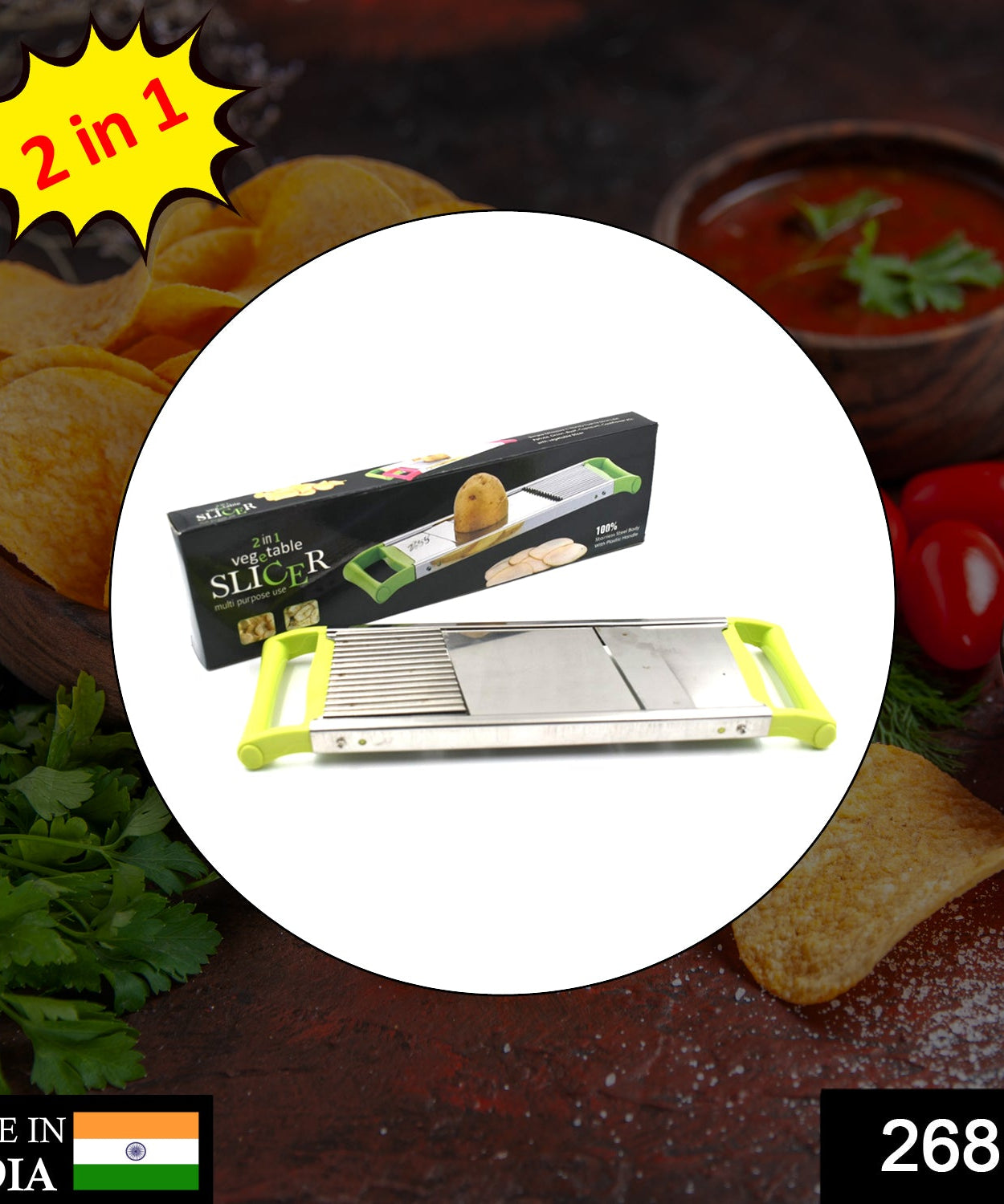 Kitchen potato cutter