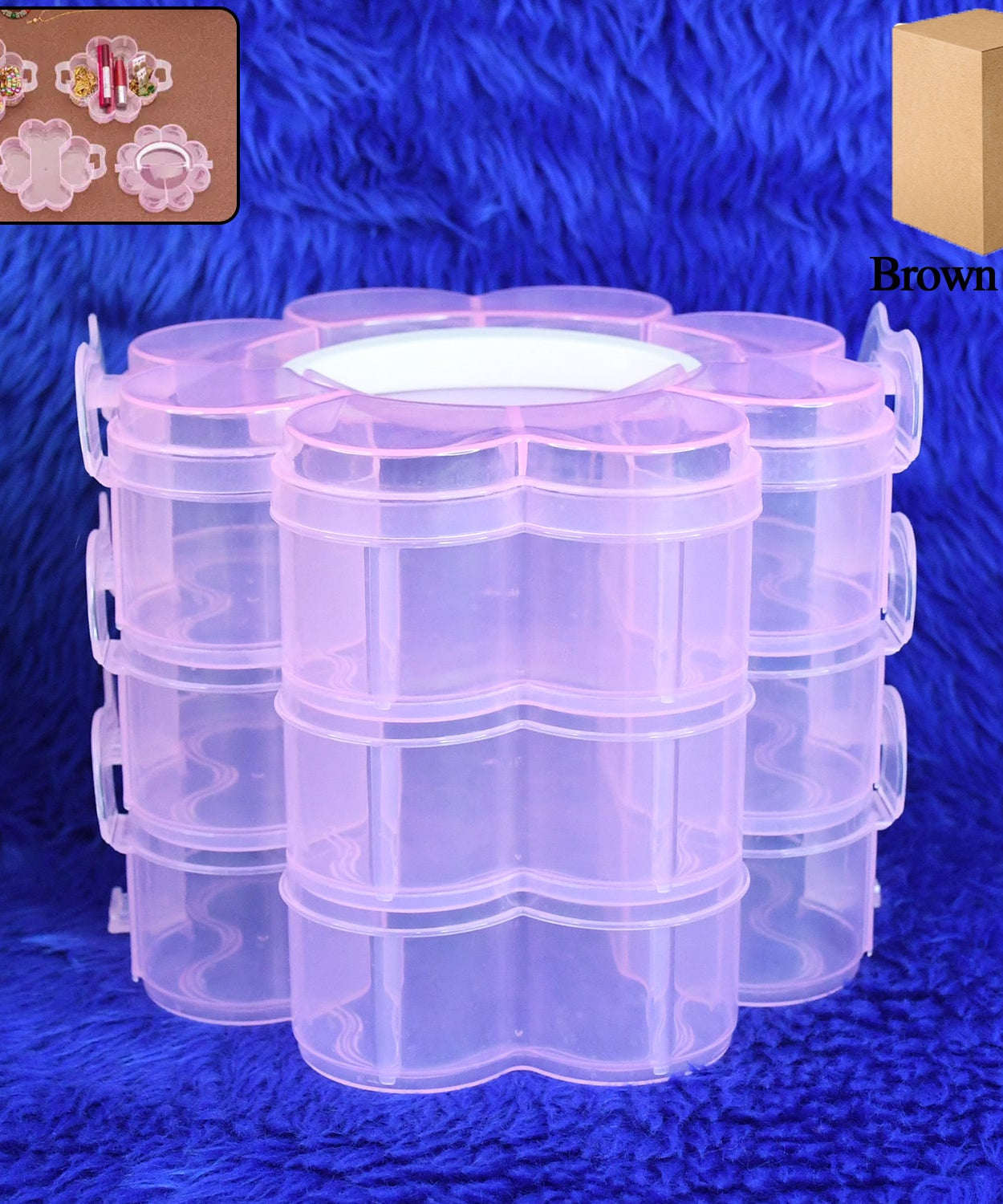 Clear Bloom Organizer