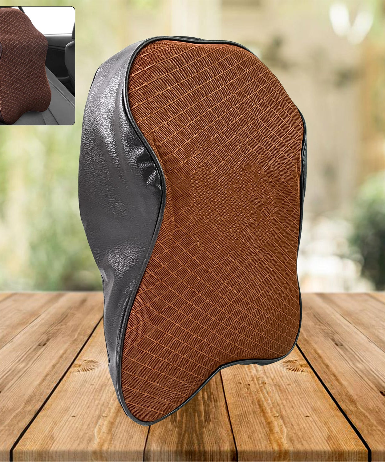 Say Goodbye to Neck Pain: Memory Foam Car Neck Pillow for Drivers (1 Pc, Mix Color)