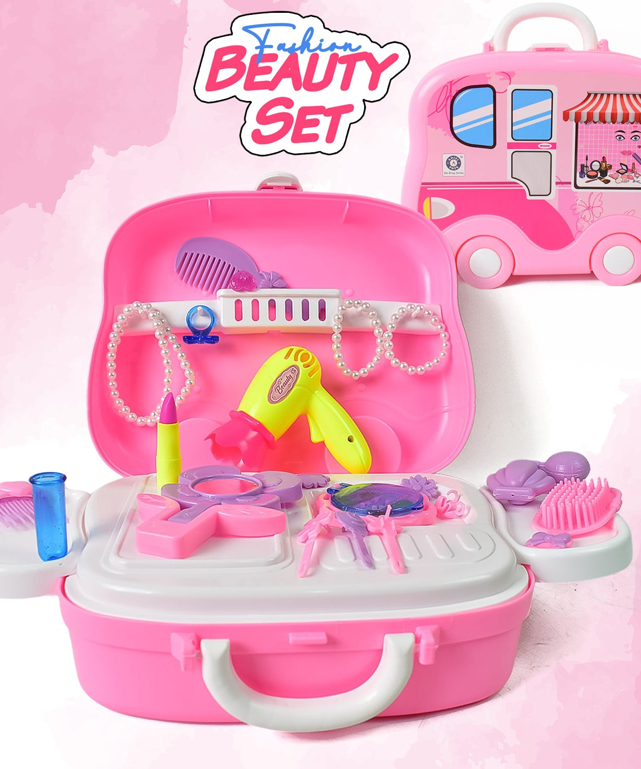 Beauty Make up case and Cosmetic Set