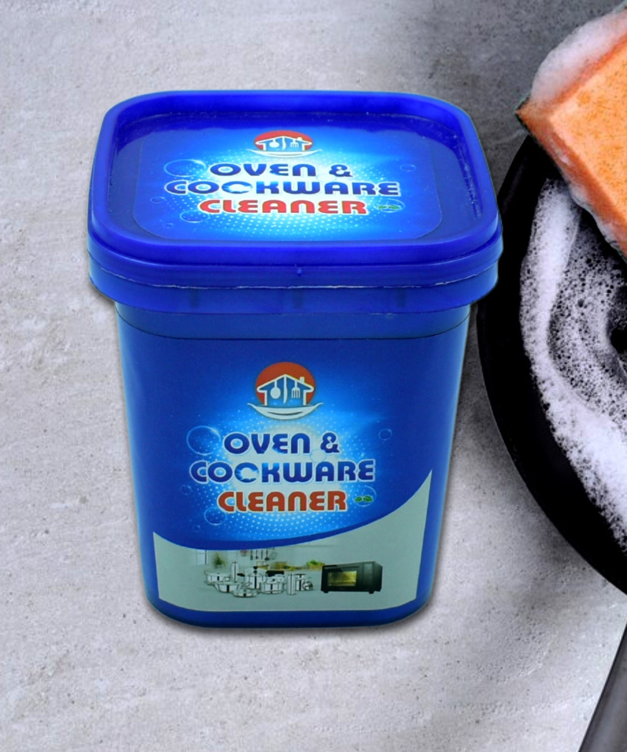 Universal Oven & Cookware Cleaner Powder – Stainless Steel, Pot Stain & Rust Remover