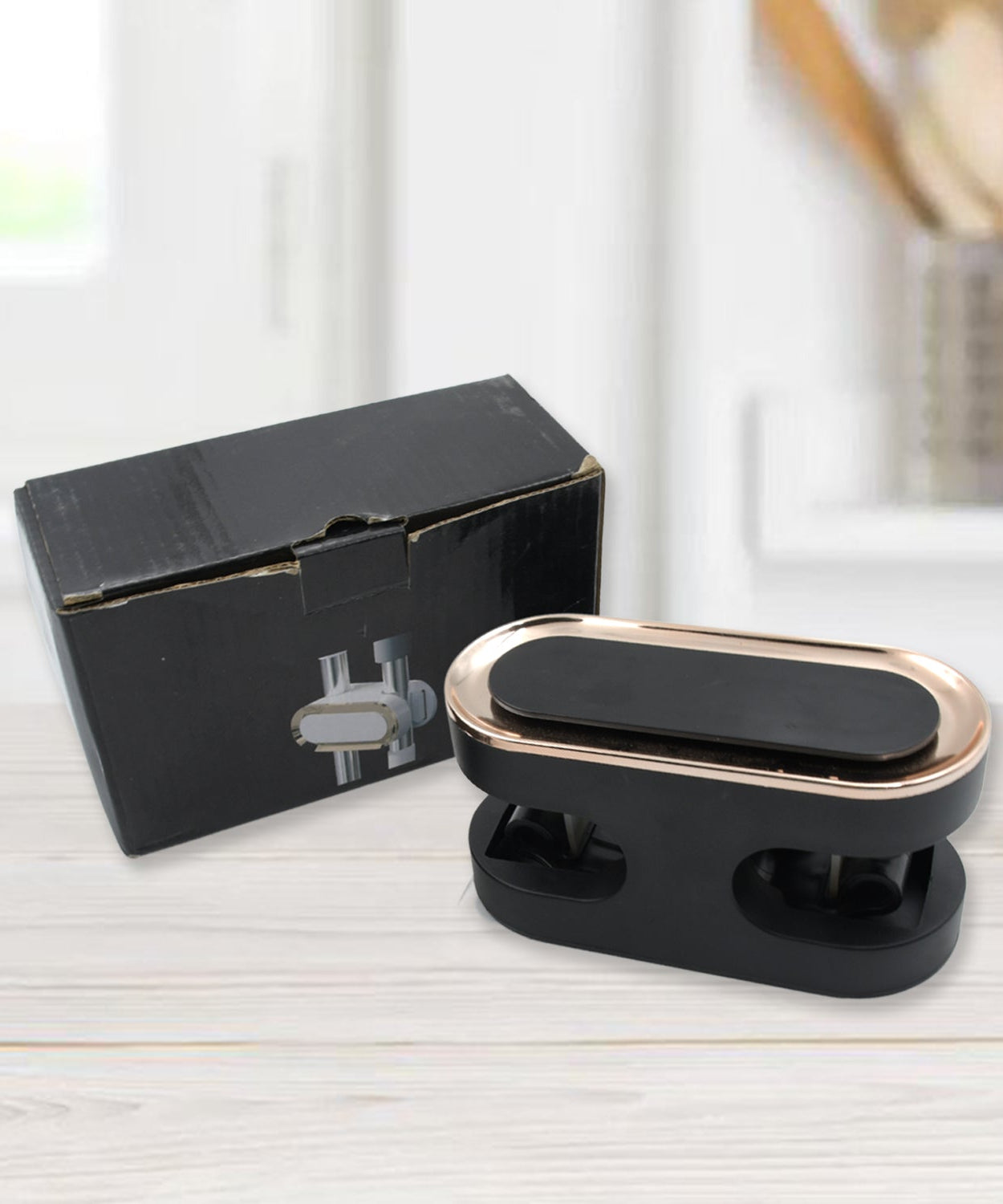 Durable wall hook for organizing cleaning tools