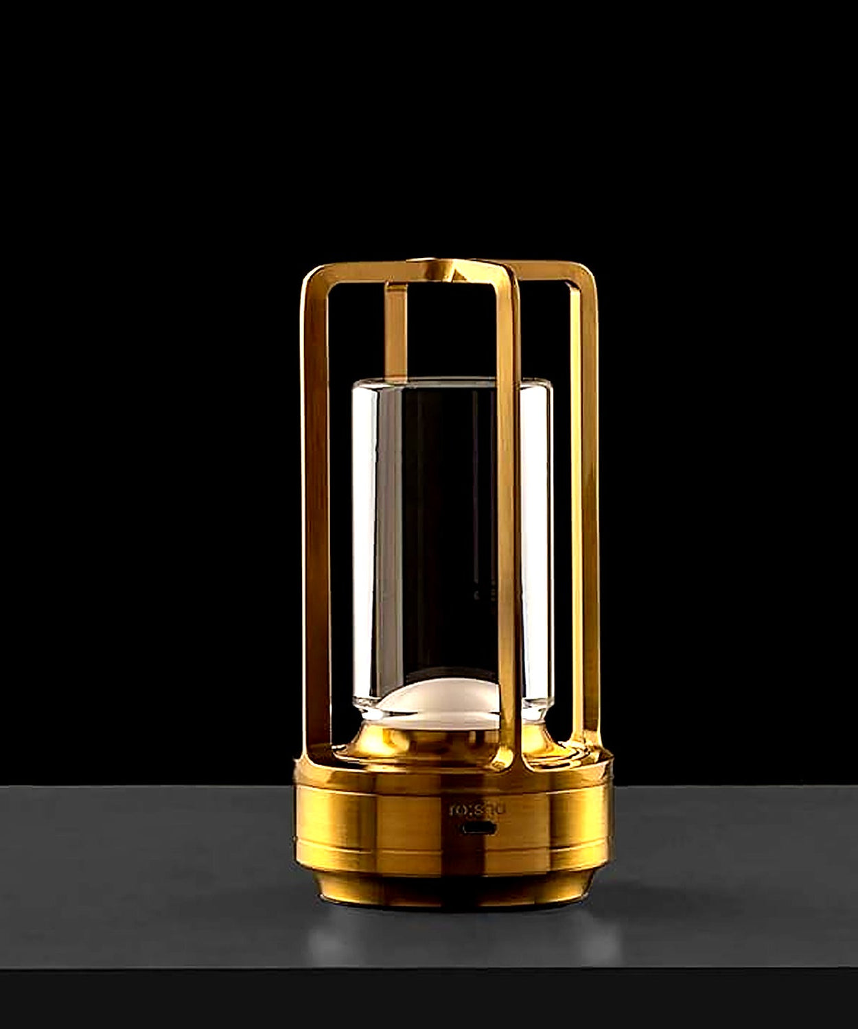 Crystal Lantern Lamp, Crystal Lantern Table Lamp, 3 Colors Rechargeable Cordless Led Lights for Restaurant / Bedroom Lights (1 Pc)