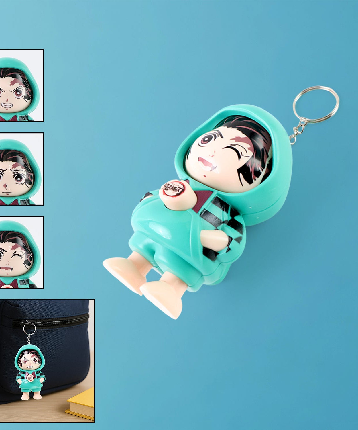 Cute Cartoon Character Keychain
