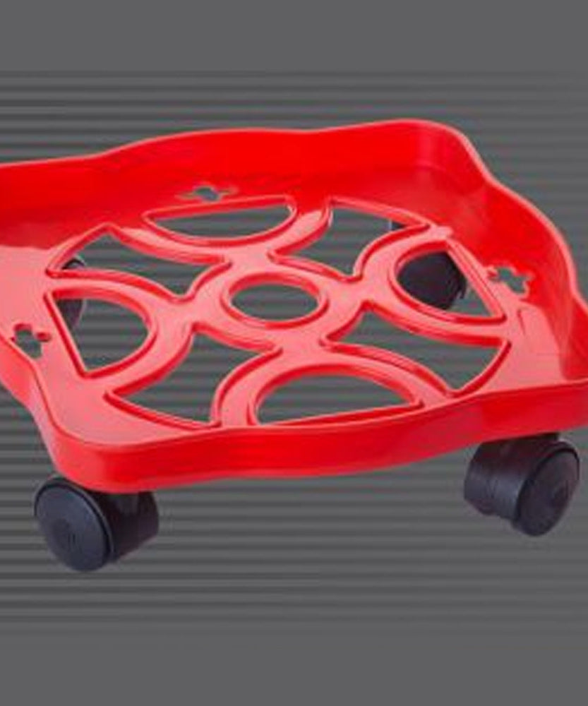 Plastic trolley for gas cylinder