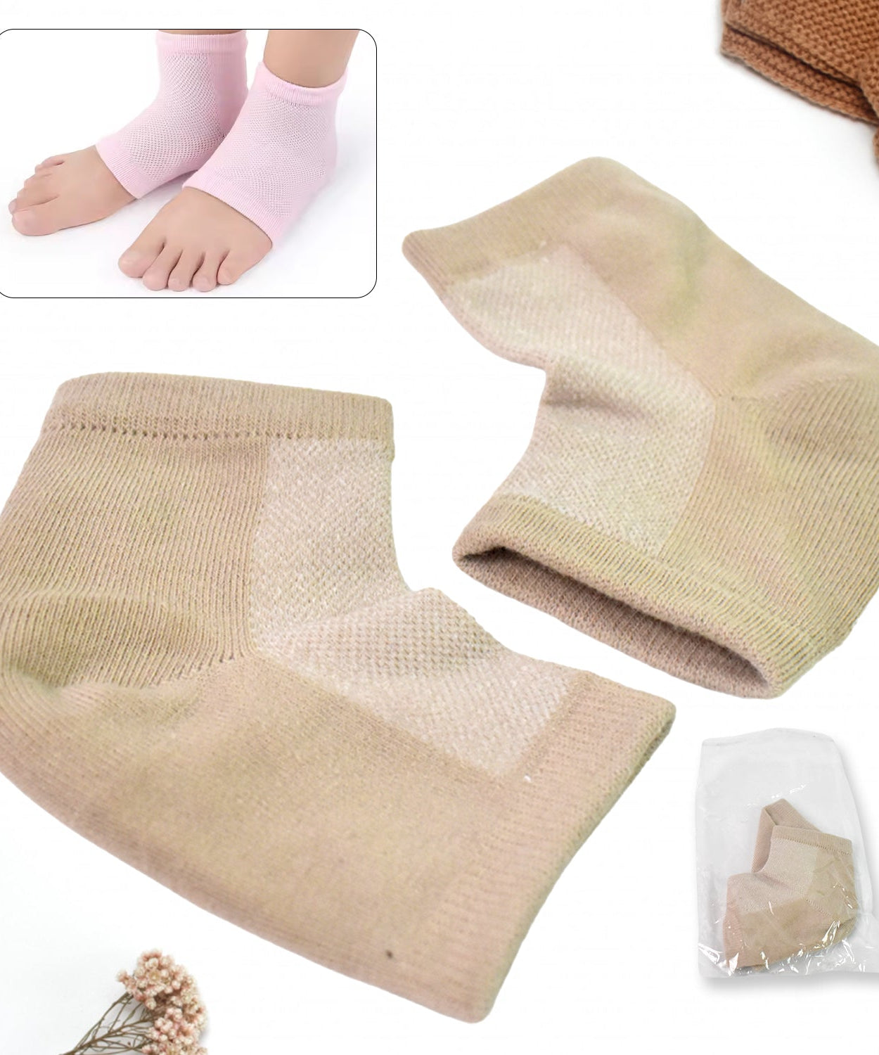 Heel Socks Overnight Heels While You Sleep 