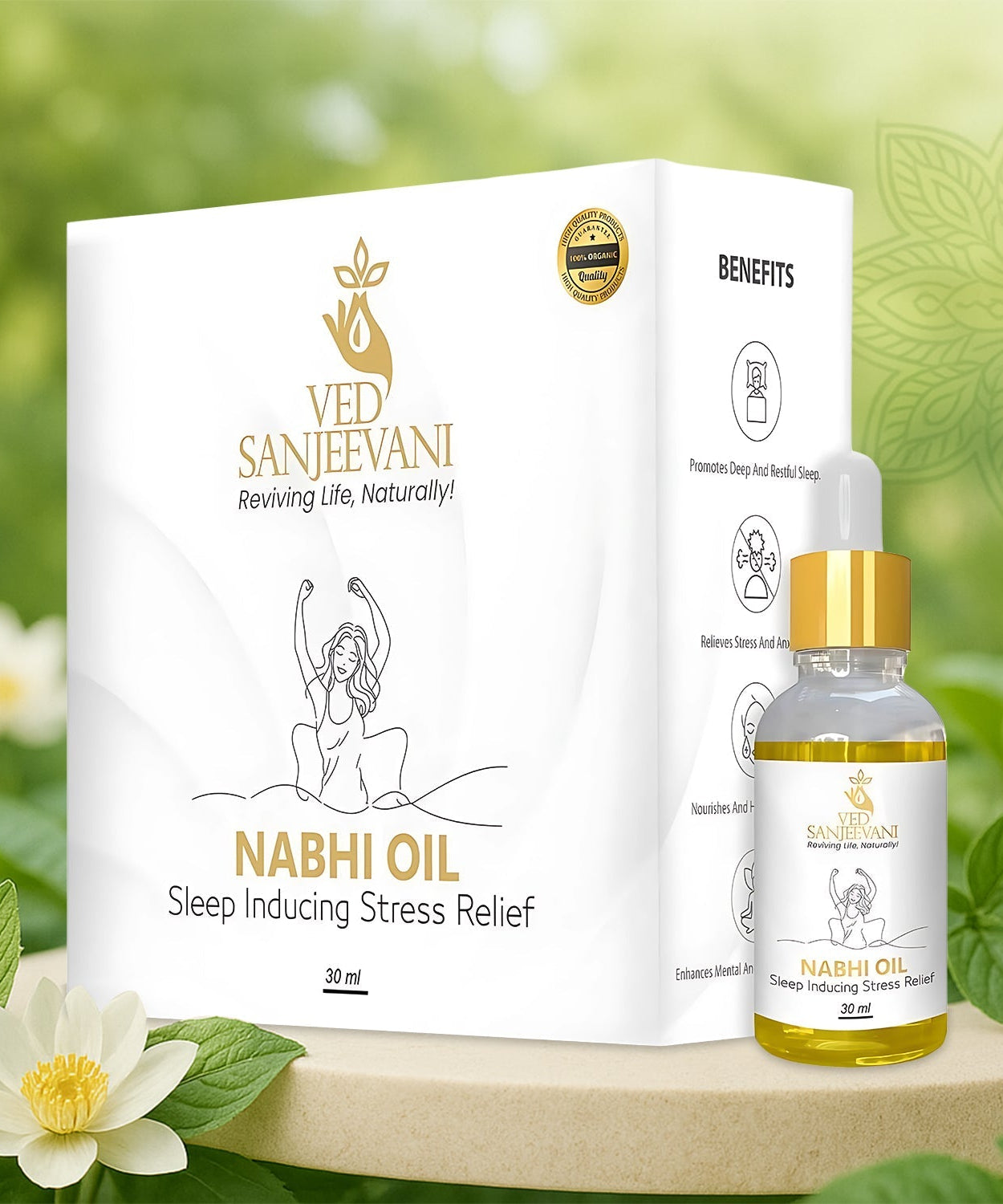 Ved Sanjeevani Nabhi Oil