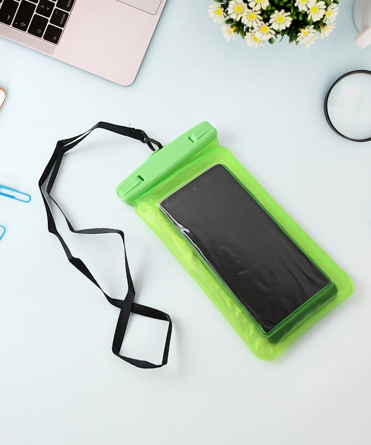 Waterproof Phone Pouch Bag, Clear Underwater Cellphone Dry Bag Protection Cover Bag for Beach Swimming Pool & Camping For all Mobile